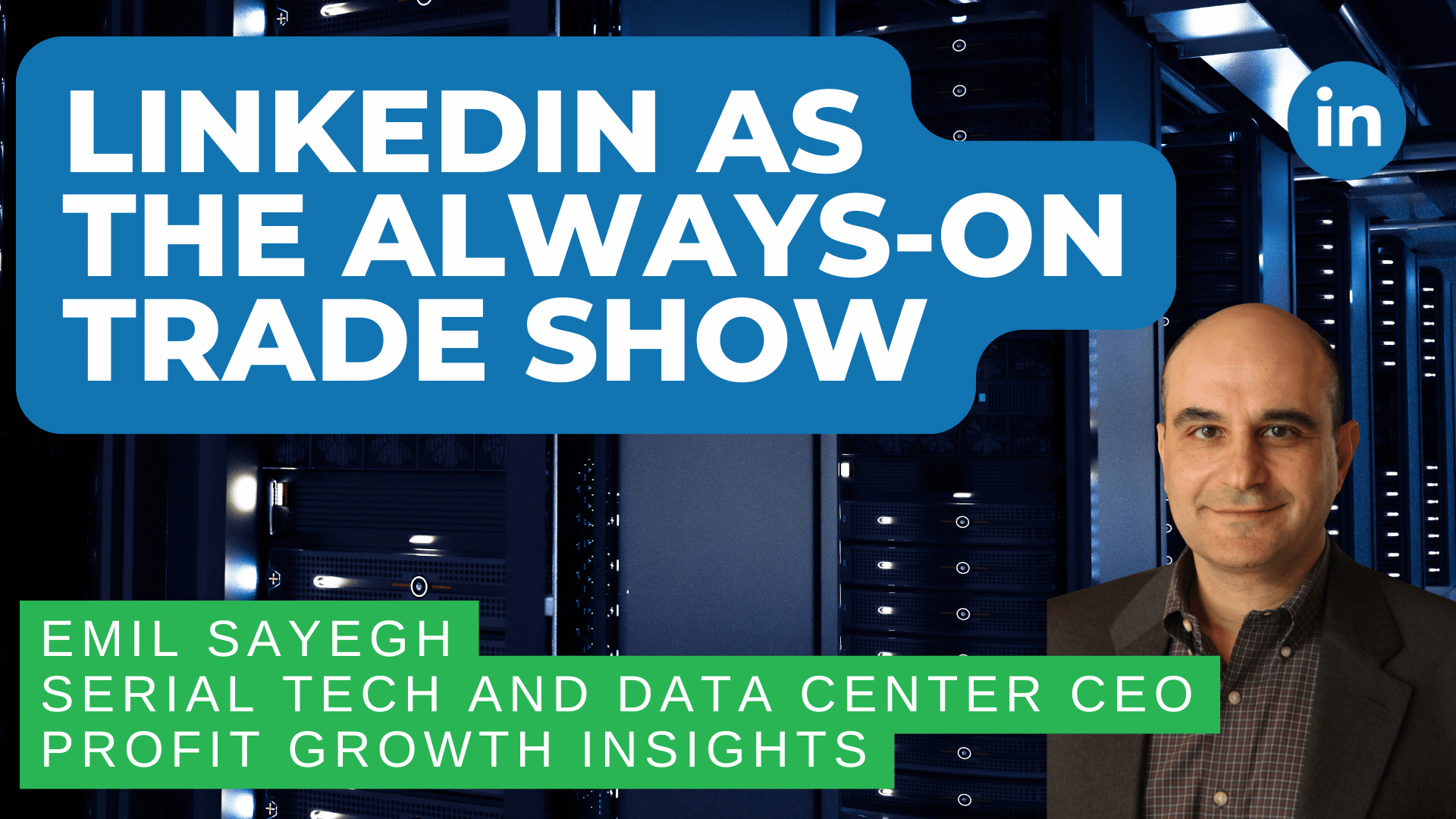 LinkedIn as the Always-On Trade Show with AI Writing and Editing Support