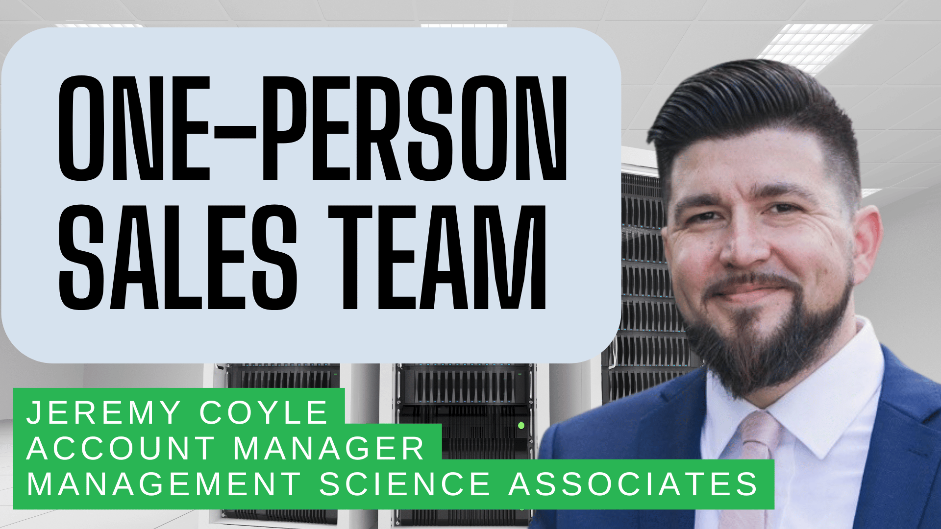 MSA Colocation Sales Team of One || With Resources of 500+ Person Data ...