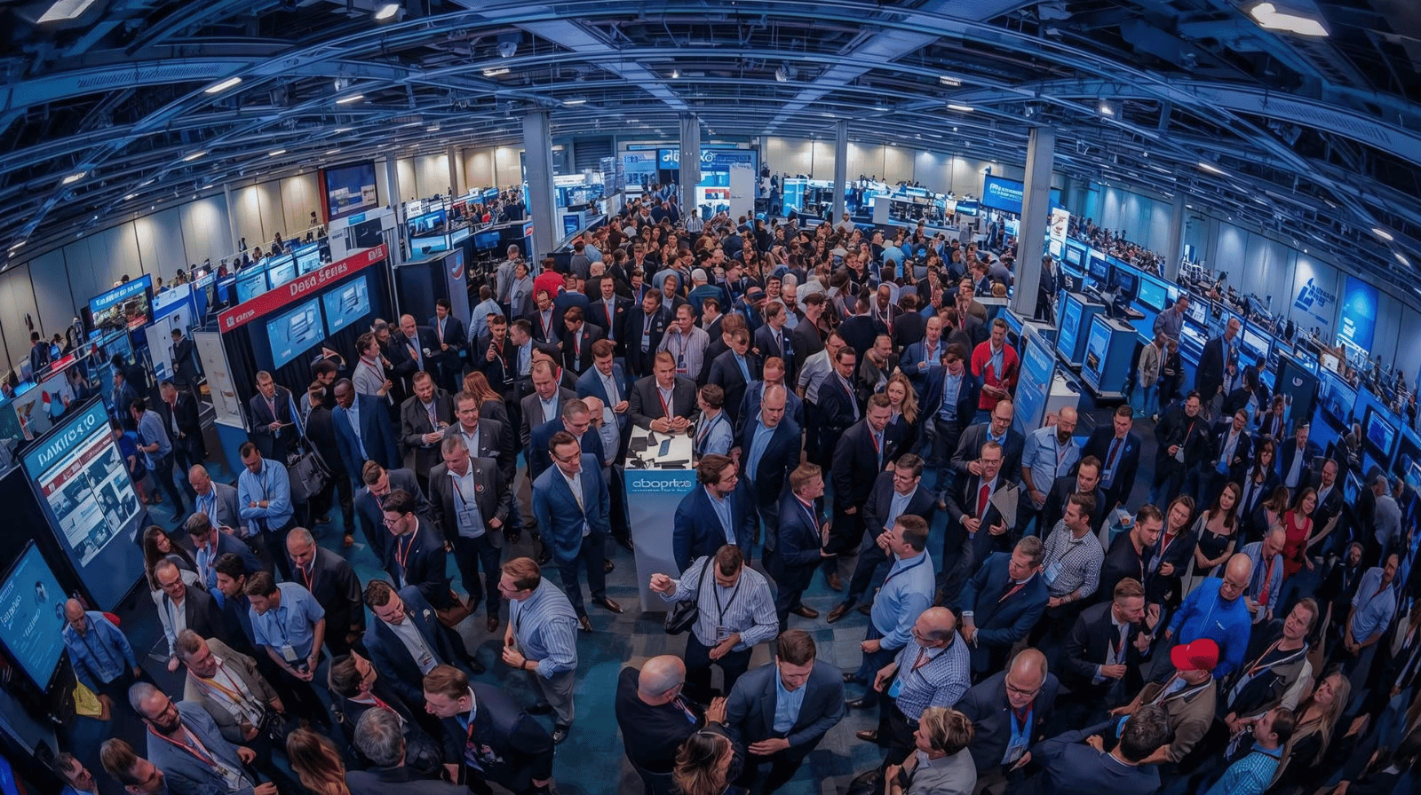 At most data center conferences, about 10% of attendees get to educate and build trust… another 10% get a tiny sliver of face time by interrupting.