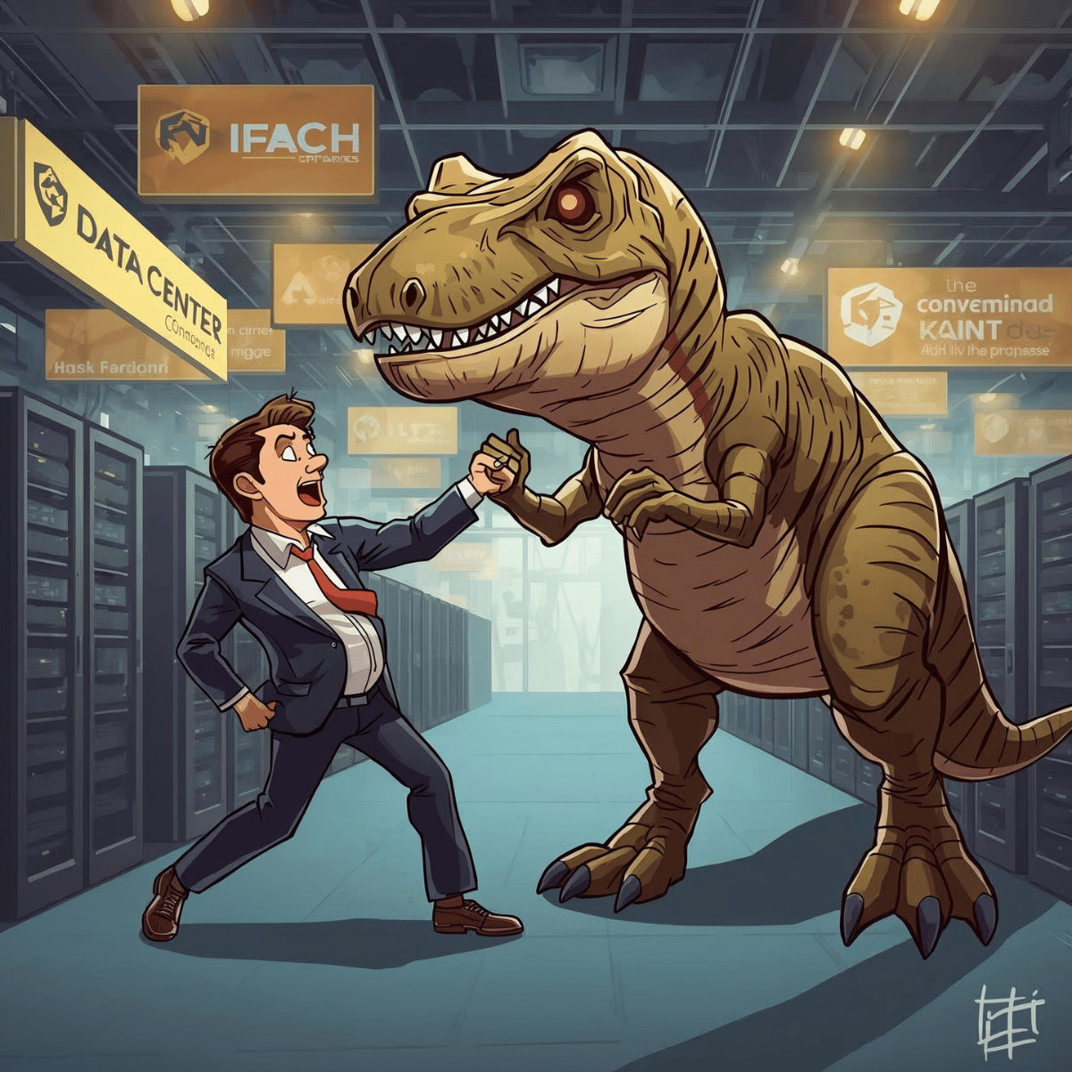 So while your dinosaur competitors are still living in the past and fighting over vanity metrics and sponsorship tiers…   paying huge sums of money to borrow a conference companies' brand reputation for a few days/hours/minutes...  even when that conference's demographics aren't even remotely close to their ideal client profile (ICP) and prioritized buyer personas...